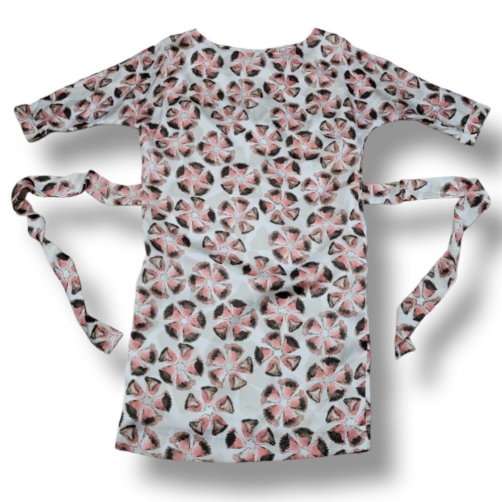 Charles Gray London Dress Size XS Womens Floral Dress 3/4 Sleeves 100% Polyester